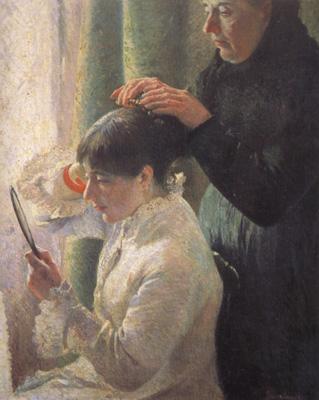 Federico zandomeneghi Mother and Daughter (nn02) oil painting image